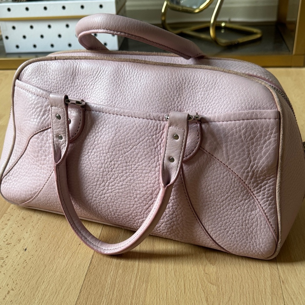Cole Haan Village Pink Doctor's Satchel Y2K